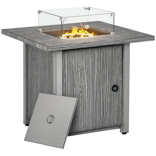 Outsunny gas fire pit - outsunny,