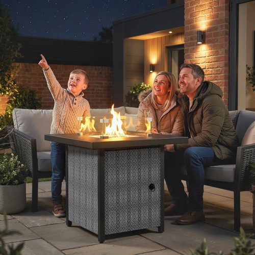Propane gas fire pit - fire,