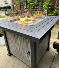 Gas Fire Pit Table Outdoor