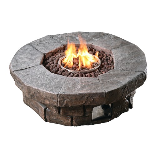 Garden fire pit - outdoor, gas
