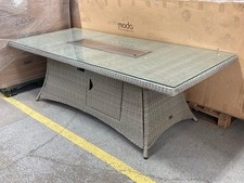 Gas Rattan Garden Table with