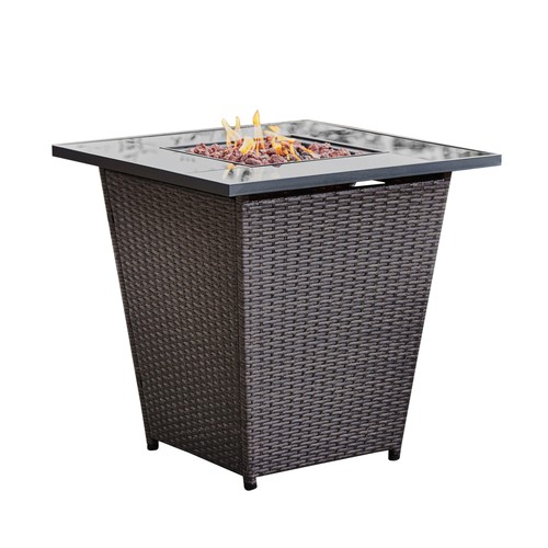Garden fire pit outdoor gas - garden,