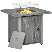 Outsunny Gas Fire Pit Table