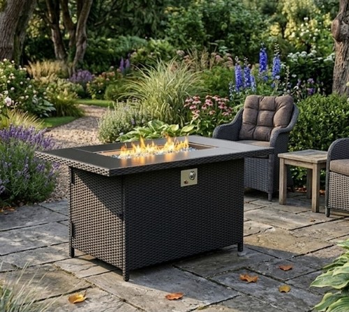 Outdoor propane gas - gas, pit