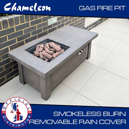 Gas fire pit outdoor - gas, premium