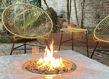 Round Fire Pit Burner Kit -