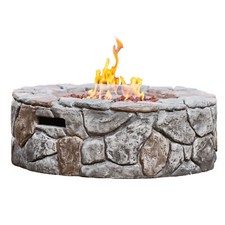 Garden Fire Pit Outdoor Gas